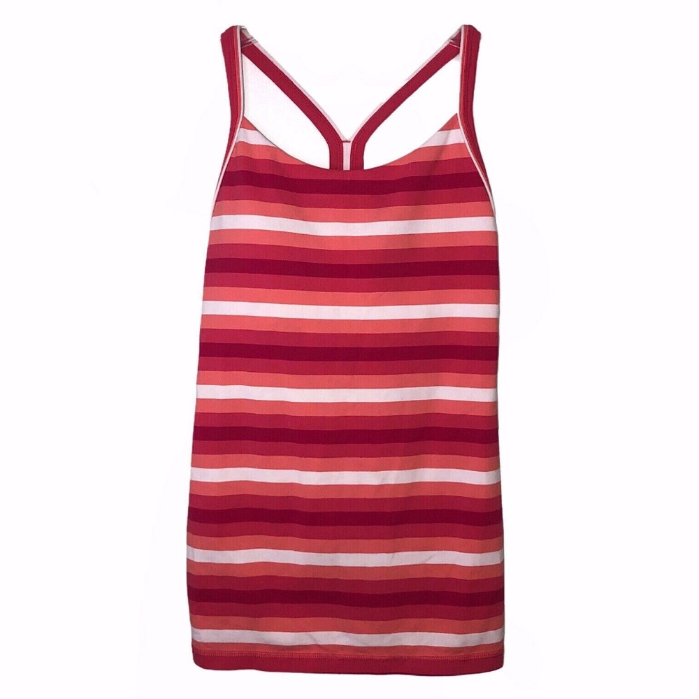 NEW Lululemon Striped Power Y Tank Yoga Top Size 6